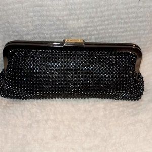 BCBG MaxAzria Mesh evening bag clutch